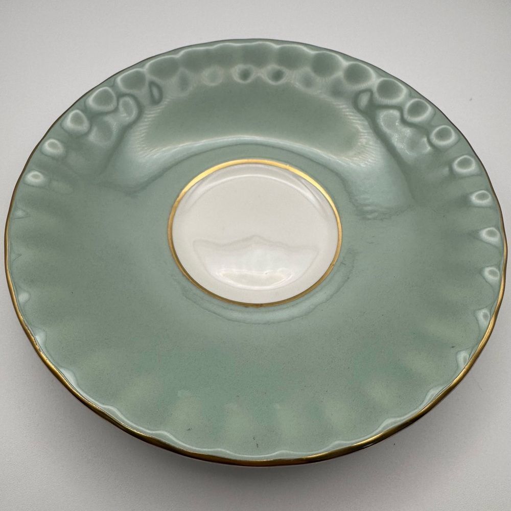 Vintage Aynsley English Bone China Tea Cup & Saucer - Orchard Fruit pattern - Picture 3 of 9